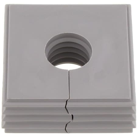 Conta-Clip Large Seal, 17.7 mm. H x 42.8 mm. W x 42.8 mm. L, Thermoplastic Elastomer 28577.6